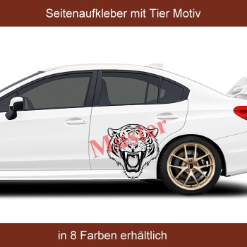 Side stickers 2 er pack roaring tiger